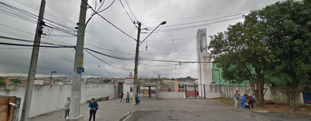 Entrada do CEu Capão Redondo (Fonte: Google Street View)